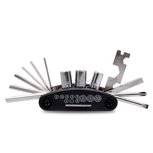 Kit d'outils multifonctions 16 en 1 pour vélo, clé pliante en acier inoxydable, kit de réparation pour l'entretien des vélos de montagne - Product Image 3