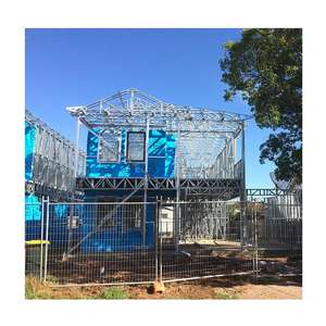 Kits de Casa de estructura de marco de Venta caliente de soporte australiano Villa Prefabricada de acero Venta caliente Casa de Villa prefabricada moderna y de lujo - Product Image 6