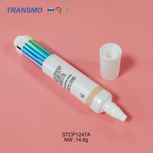 Ensemble de flacons de soin de la peau ronds, écologiques, de luxe, vides, blancs, pour produits de soin de la peau - Product Image 4