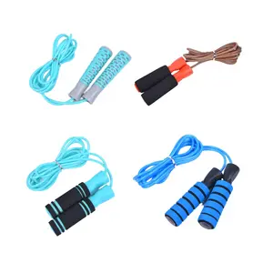 حبل قفز مصنوع من الصلب للياقة البدنية احترافي قابل للضبط بالحبل السريع