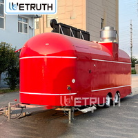 Wetruth Remorque de cuisine mobile professionnelle, conforme aux normes DOT, pour la restauration, les snacks, les bonbons et les événements