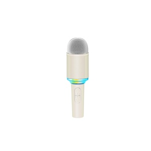 Microfono Karaoke Bluetooth 5W con Luce RGB e Modificatore di Voce, Portatile per Feste in Casa e Bambini - Product Image 4
