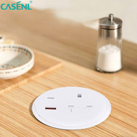 Boîtier de prise intelligente en plastique OEM/ODM de haute qualité pour hôtel, maison connectée, bouton intelligent, charge rapide PD 65W