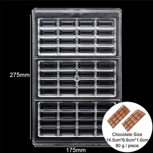 Custom <b>Silicone</b> Eco-Friendly Candy Chocolate Gold Bar <b>Mould</b> - Product Image 4