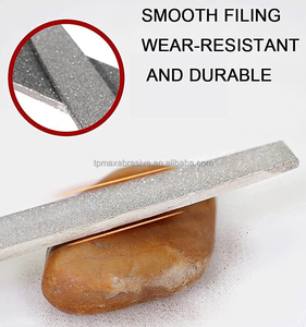 10-Mảnh DIY Kim Cương Kim Tập Tin Thiết Lập Thu Nhỏ Tập Tin Cho Gỗ Thủy Tinh Đá & Đồ Trang Sức Bao Gồm Vòng Phẳng Vuông Tập Tin (160Mm) - Product Image 5