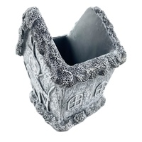Pot de fleur en forme de maison en ciment de haute qualité à prix d'usine