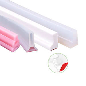 Bouchon de porte de salle de bain flexible de haute qualité de la marque Yuyang, personnalisable, barrière de douche, joint d'étanchéité en silicone imperméable - Product Image 3