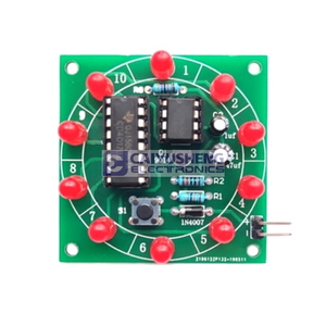 (Piezas) Kit de ensamblaje de tocadiscos, circuito LED, placa PCB, producción DIY - Product Image 1