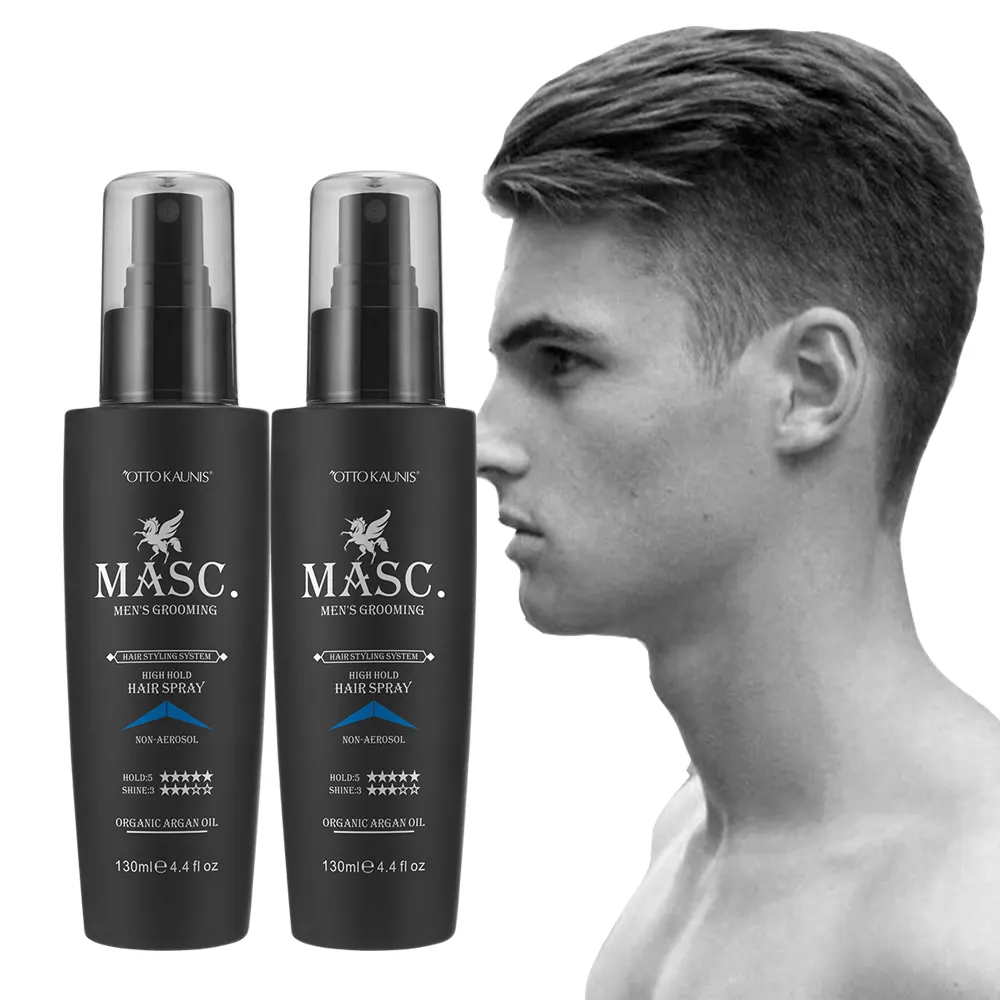 De moda libre de sulfato aceite de argán orgánico protección de Frizz Anti-Protección contra la humedad Spray para el cabello