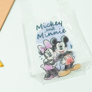 Wholesale Fashion Summer Water Bottle <b>Clear</b> PVC Shopping Tote <b>Bag</b> Printed Handbag 13*3*32.5 - Product Image 6