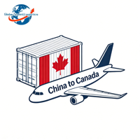 Agent de fret aérien express Chine-Canada DHL UPS FedEx, service porte-à-porte, documentation douanière, manipulation sécurisée
