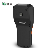 QUNSUO 408 Pdas industriel biométrique Android 8.1 robuste scanner de codes à barres 1d 2DHandheld tablette lecteur Rfid imprimante de Terminal Pos