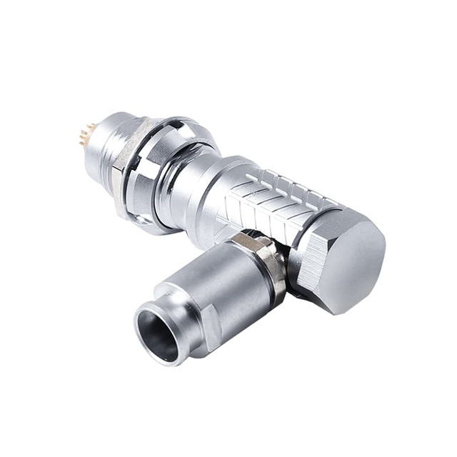 FHG 2B B Series Plug Male Pins Self-Latching Push-Pull Locking Connector with Customizable Cores (2-30) OEM/ODM Brand