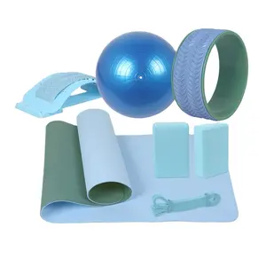 Anti Burst Pvc Stabiliteit Bal Holle Yoga Roller Yoga Stress Bal Yoga Mat Voor Iedereen