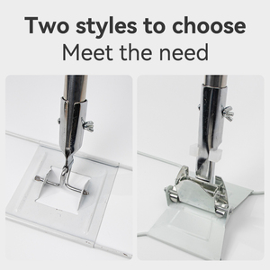 Tùy Chỉnh Thương Mại Bụi Lau Khung Thép Không Gỉ Mạnh Mẽ Mạ Kẽm Sàn Sắt Lau Tấm Chủ - Product Image 3