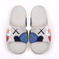 Claquettes d'été personnalisables avec logo, chaussures de mode d'extérieur, prix d'usine, claquettes vierges unisexes pour hommes et femmes