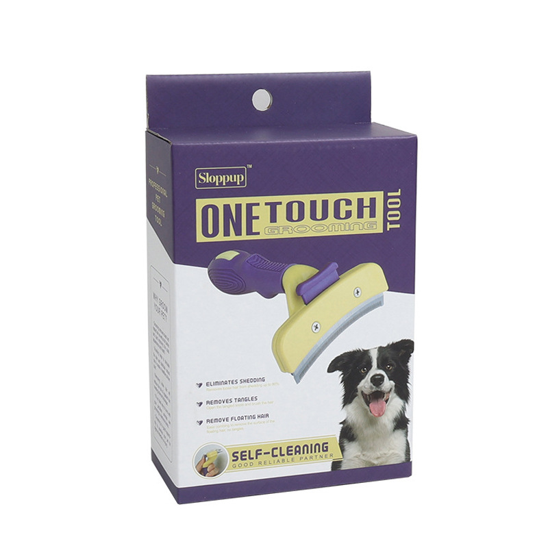 Peigne à cheveux à boucle pour animaux de compagnie