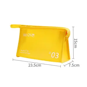 Jelly beach Bag ins Wind Portable Travel Makeup Bag PVC Cosmetics storage bag Portable toiletry pouch
