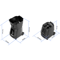 Lanceur de balles intelligent automatique portable pour l'entraînement avancé au tennis – Contrôle intelligent haute efficacité en gros