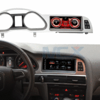 MCX 8.8 "8 Core Carplay Radio Multimédia Lecteur DVD GPS Navigation Écran Android pour Audi A6 C6 2005 2006 2007 2008 2009 2010