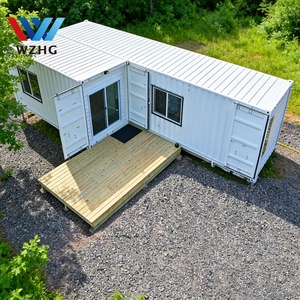Casa Prefabricada de 2 Dormitorios, Casas Modulares Chinas, Kit Económico, Contenedor Móvil para Exteriores, Bungalow en Chipre - Product Image 1