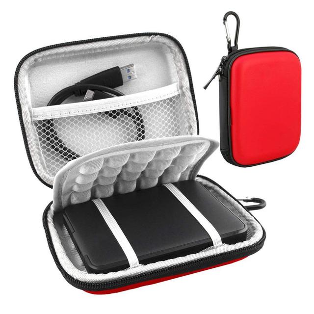 Universial Portable External Hard Drive USB Large Size Case Waterproof Shockproof Electronic USB Flash Drive Case