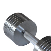 Shiner Offre Spéciale Chrome Haltères 20kg Set Kit d'haltères réglables pour la musculation professionnelle à domicile