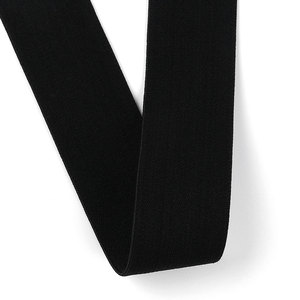 Tùy Chỉnh Màu Đen <span class=keywords><strong>1</strong></span>.5 Inch <span class=keywords><strong>2</strong></span> Inch Nylon Độ Đàn Hồi Cao Ban Nhạc Đàn Hồi Cho Đồ Lót - Product Image 2