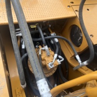 Mini-excavatrice sur pneus 330D d'occasion 2022, 30 tonnes, châssis renforcé, résistante à la poussière et au sable, moteur hydraulique PLC haute performance