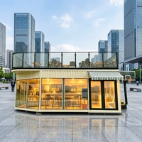 Maison conteneur mobile entièrement meublée, type Apple Cabin Space Capsule, insonorisée, pour hôtel commercial, boutique ou événements extérieurs