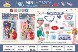 Cadeau de Noël pour les jeunes enfants Science médicale Préscolaire Jouet éducatif Pretend Play Hospital Doctor Toy Set - Product Image 5
