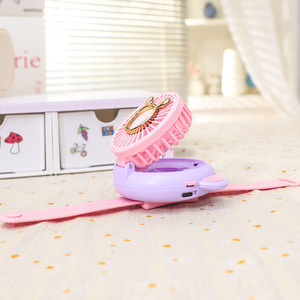 Ventilateur portable pour enfants, avec angle réglable, 3 vitesses, dispositif de refroidissement portatif à piles rechargeables - Product Image 3