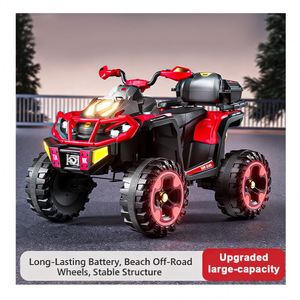 High Output for 4 Wheels Electric Toddler Ride-On Car <b>USB</b> MP3 Durable Plastic Construction Long 5km Ability for 2 4 Years - Product Image 4