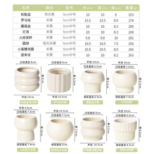 <span class=keywords><strong>Pot</strong></span> à orchidées en porcelaine blanche, style INS, écologique, crème, luxe léger, haut de gamme, créatif, simple, décoration pour la maison et le bureau, Chine - Product Image 4