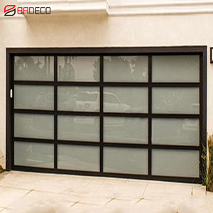 <span class=keywords><strong>Porte</strong></span> <span class=keywords><strong>de</strong></span> <span class=keywords><strong>Garage</strong></span> en aluminium, cadre en verre noir givré, fenêtres <span class=keywords><strong>de</strong></span> <span class=keywords><strong>porte</strong></span> <span class=keywords><strong>de</strong></span> <span class=keywords><strong>Garage</strong></span> en verre trempé - Product Image 6