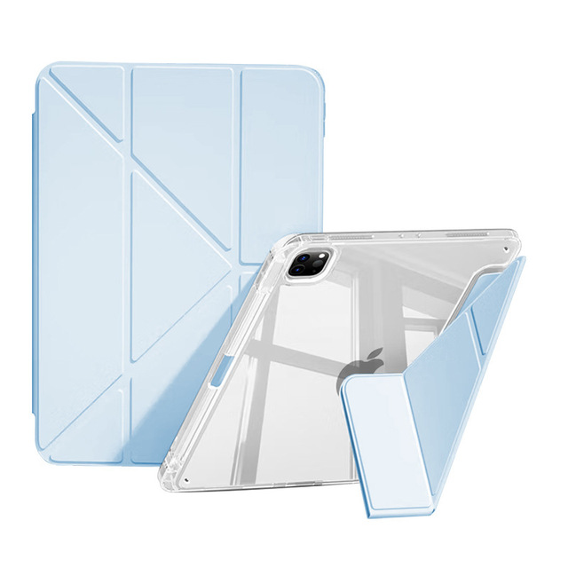 Slim Lightweight Trifold Stand Smart Cover Case for Ipad 11 2025/10.9 2022 with Pencil Holder
