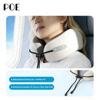 Almohada de Viaje en Forma de U Personalizada, Soporte Cervical para Avión y Auto, Espuma Viscoelástica, con Logotipo Personalizado