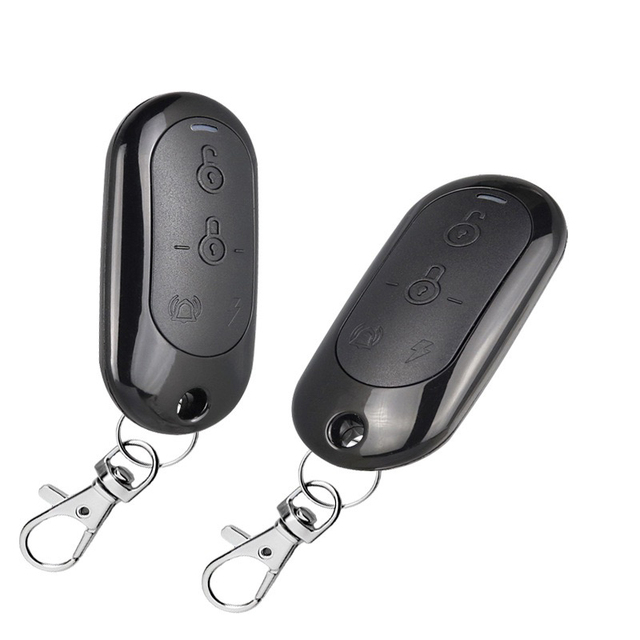 4 Button Face to Face Clone Remote Fob Lock Unlock Wireless Duplicator for E-bike Motorcycle Garage Car Alarm