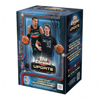 Lot de 20 boîtes en gros Anime 2025-26 Topps Chrome Basketball Mega Box Cartes de collection de valeur Jeu de cartes à collectionner Boîte mystère Approvisionnement en direct