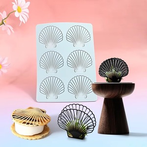 Moule en silicone pour tuiles, pochoir en dentelle, tapis de cuisson, moule à gâteau, outil de présentation pour biscuits et desserts, ustensile de pâtisserie pour la décoration au sucre - Product Image 3