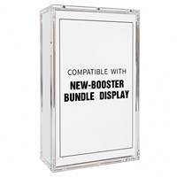 Boîte de protection en acrylique résistante aux UV à 99 % pour lot de 10 boosters Pokémon Ascended Heroes, boîte de présentation pour 10 boîtes