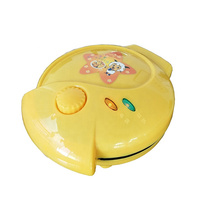 Offre Spéciale : Mini Gaufrier Électrique LBA en Acier Inoxydable à 7 Trous avec Thermostat Réglable – Idéal pour Enfants, Utilisation à Domicile et en Extérieur
