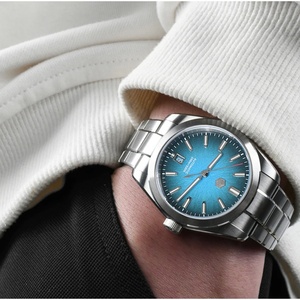 San Martin FKM SN0144GX JianZhan Dial Gada 39mm Men's Luxury Dress Automatic <b>Mechanical</b> <b>Watch</b> Miyota 9015 Original Design - Product Image 2