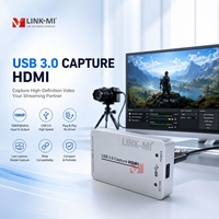 Tarjeta Capturadora de Video HDMI a USB3.0 1080P60, Dongle de Captura HDMI para Transmisión en Vivo, Grabación y Juegos