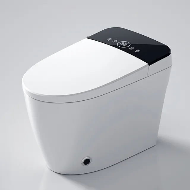 2022 Fashion Modern Bathroom Smart Toilet Bidet Sanitary Ware Automatic Toilet Ceramic Intelligent Intelligent Toilets