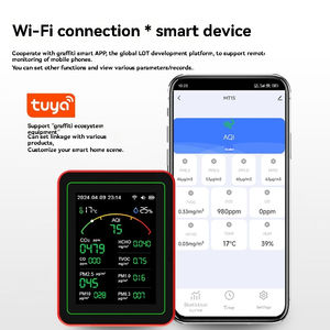 2026 MT29 WiFi Tuya 15'i 1 Arada Hava Kalitesi Monitörü Hava CO Ölçer Dedektörü Pm2.5 Karbon Dioksit Kirliliği Gaz Dedektörü Yunanistan Ukrayna - Product Image 6