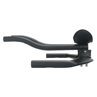 Guidon de vélo de route ergonomique en carbone intégral pour triathlon, 31,8 mm, avec repose-bras en éponge souple pour les longues distances