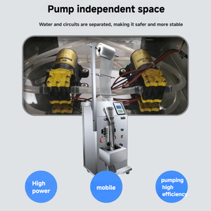 Bustina di acqua di riempimento e sigillatura macchina per bere puro succo di bevanda latte bustina sacchetto di acqua di riempimento liquido macchina - Product Image 2