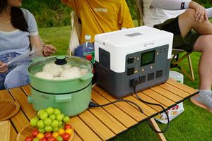 Xách tay 1500 Wát Trạm điện 1000wh pin dự phòng AC Outlet năng lượng mặt trời Máy phát điện máy tính xách tay sạc cho cắm trại Home khẩn cấp mất - Product Image 6