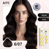Crème Colorante Professionnelle pour Cheveux 100ml Tube Couleur Vibrante Intense Douce pour Cuir Chevelu Sensible Fourniture de Salon Marque Privée